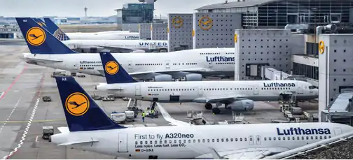 पायलटों की हड़ताल से लुफ्थांसा की 800 फ्लाइट्स रद्द: दिल्ली एयरपोर्ट पर फंसे यात्रियों का हंगामा