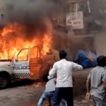 बंगाल में हिंसक हुआ भाजपा का नबन्ना चलो मार्च